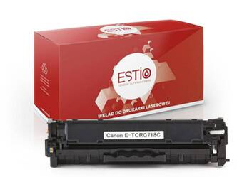 Kompatibilní toner Canon 718C [CRG718C] [2661B002] [Modrý] od Estio