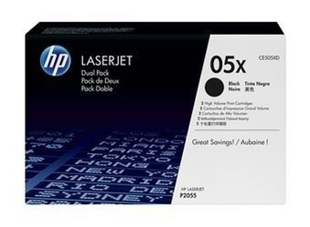 Originální toner HP 05X [CE505XD] [Černý] [Dva kusy]