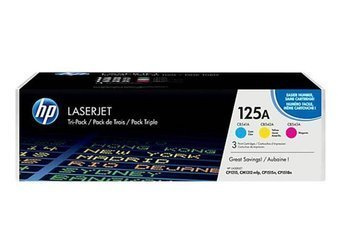 Originální tonery HP 125A [CF373AM] [CMY] [Tři kusy]