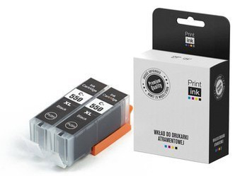 Kompatibilní inkoust Canon PGI-550XL PGBK [6431B005] [Černý] [Dva kusy] od Print.ink