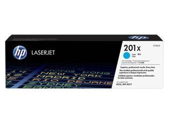 Originální toner HP 201X [CF401X] [Modrý]