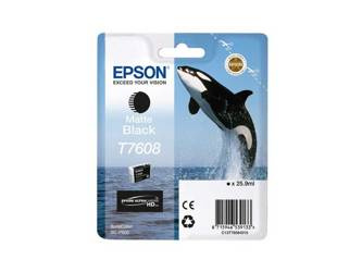 Originální inkoust Epson T7608 [C13T76084010] [Matná Černá]