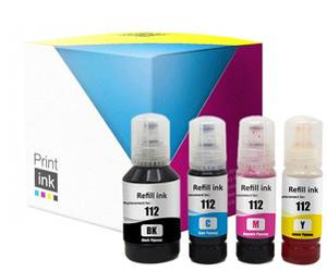 Sada kompatibilních inkoustů Epson 112 [CMYK] od Print.ink