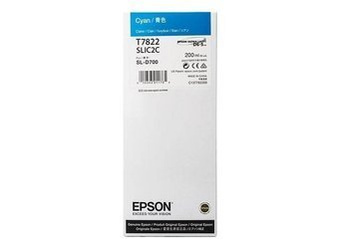 Originální inkoust Epson T7822 [SLIC2C] [C13T782200] [Modrý]