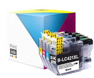 Sada kompatibilních inkoustů Brother LC421XLVAL [CMYK] od Print.ink