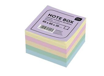 Interdruk Sticky 85x85 Barevný zápisník do kanceláře