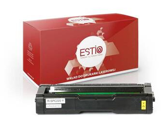 Kompatibilní toner Ricoh SP C220E [406106] [Žlutý] od Estio