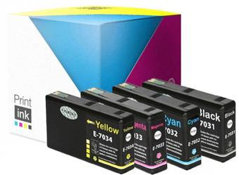 Sada kompatibilních inkoustů Epson T7035 L [CMYK] od Print.ink