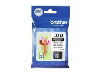 Originální inkoust Brother LC3213BK [Černý]