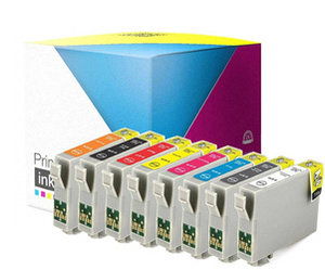 Sada kompatibilních inkoustů Epson T087P [Multi CMYK] od Print.ink