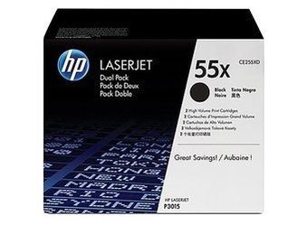 Originální toner HP 55X [CE255XD] [Černý] [Dva kusy]