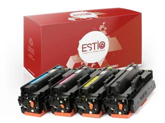 Kompatibilní tonery HP 410X [CMYK] sada od Estio