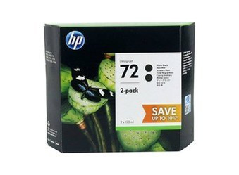 Originální inkoust HP 72 [P2V33A] [Matná Černá] [Dva kusy]